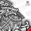Viking Chest Back  Armor – outline linework closeup 3